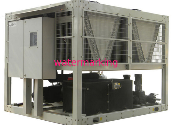 Luft abgekühlter Kühler der Schrauben-R22, Industrie-Wasserkühlungs-Maschine mit Druck-Schutz