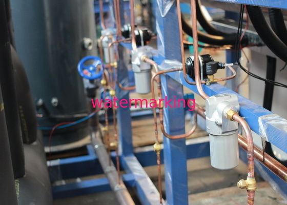 Handelsschrauben-wassergekühlte Abkühlungs-kondensierende Einheiten Carlyle/industrieller Kühler