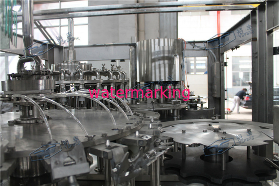 saft-Füllmaschine des 38mm Flaschen-Hals-24 Hauptmit Temperaturüberwachung