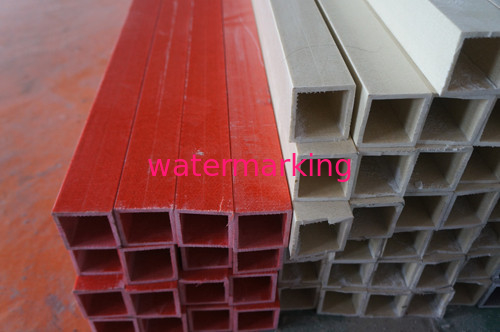 100*100mm korrosionsbeständiges FRP Vierkantrohr-Fiberglas strukturelles Composits